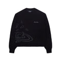 Broken Planet Knit Sweater 'Midnight Black'