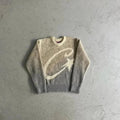 Corteiz C Star Gradient Mohair Knit Sweater